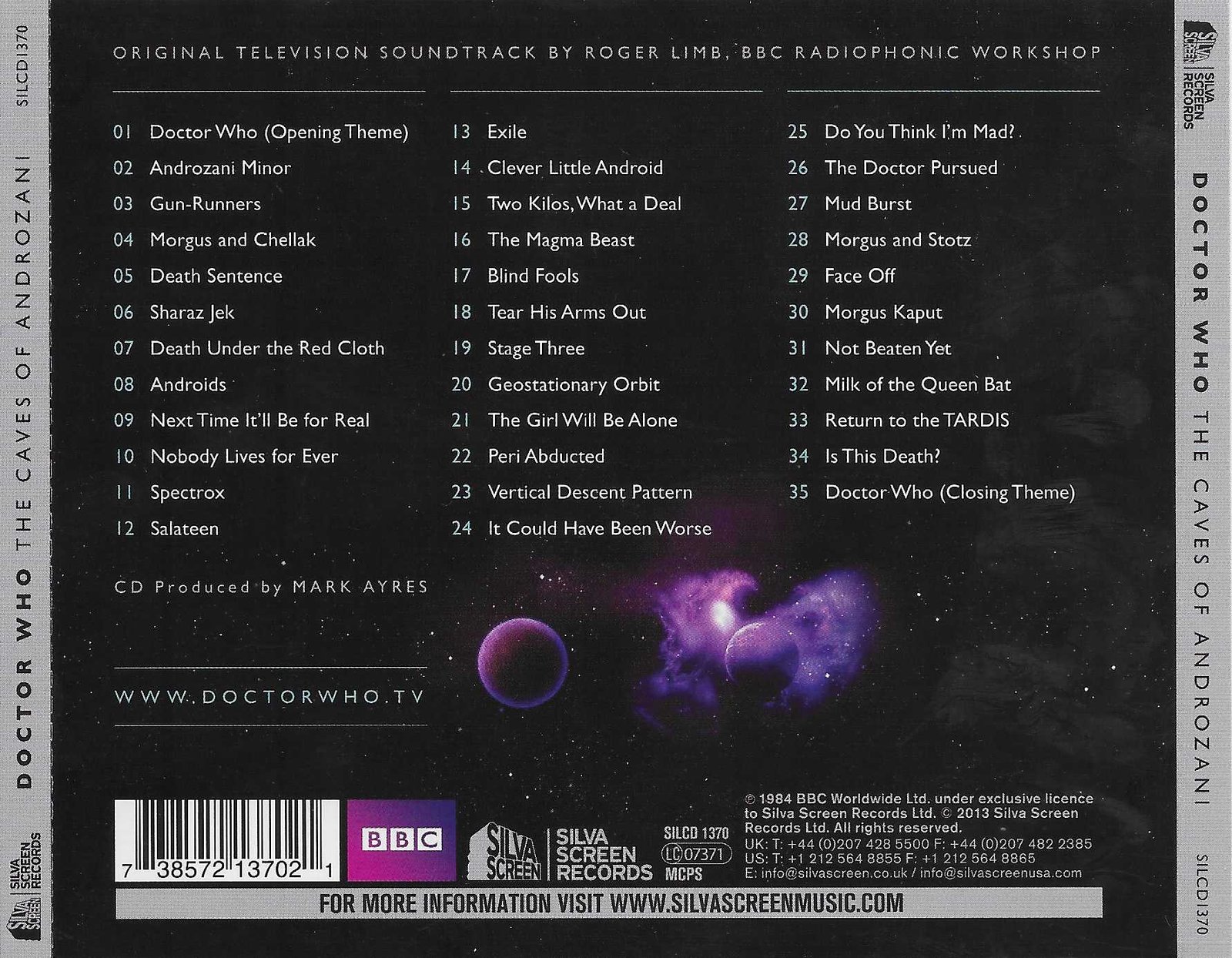 Back cover of SILCD 1370